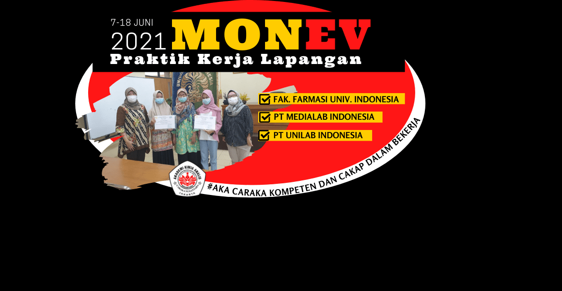 MONEV Pelaksanaan PKL Mahasiswa AKA CARAKA Tahun 2021 - AKADEMI KIMIA